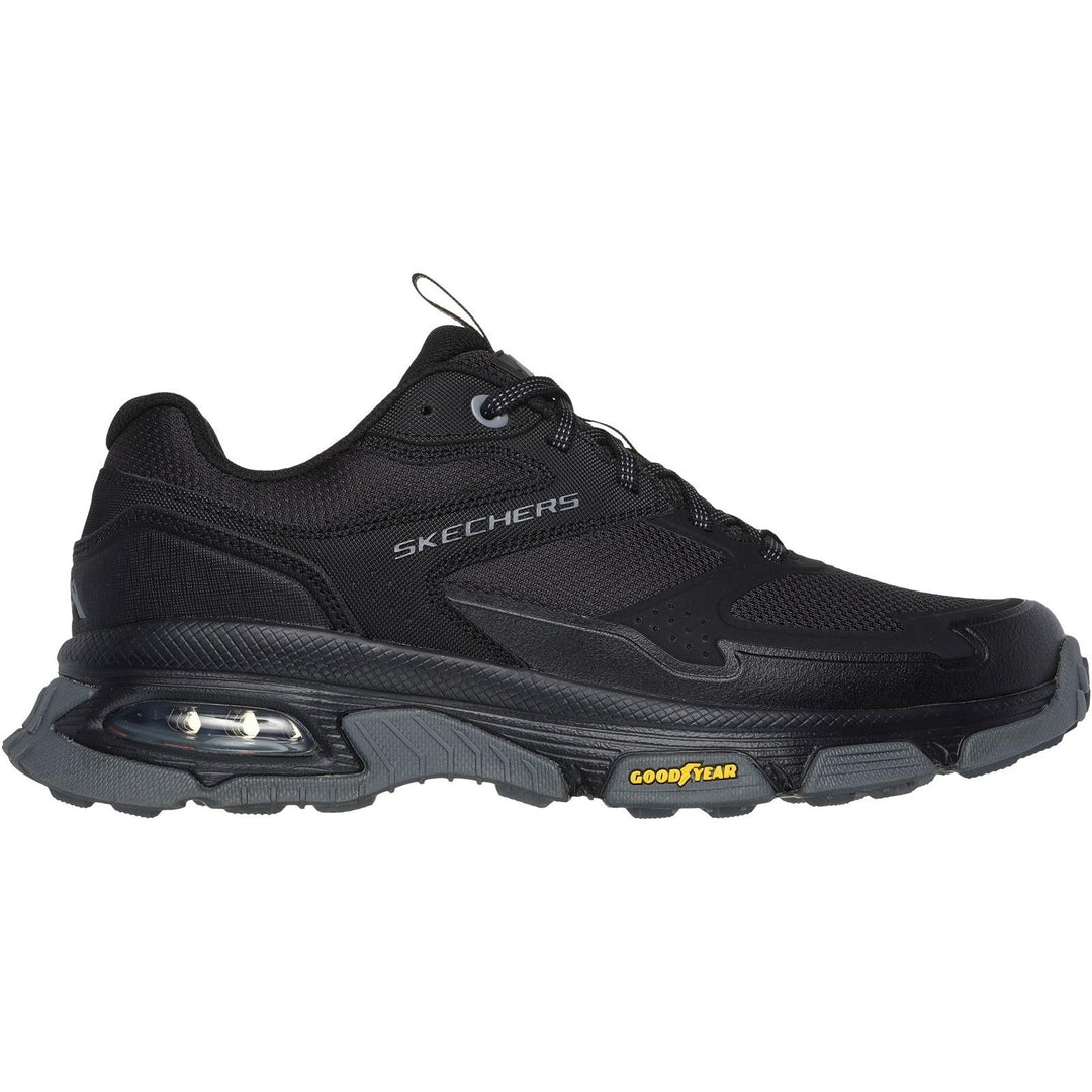 Men's Wide Fit Skechers 237553 Skech-air Envoy Sleek Trainers in Black - Image 2