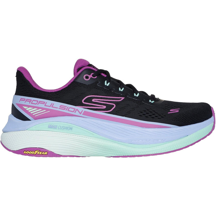 Women's Wide Fit Skechers 128901 Performance Max Cushioning Propulsion Trainers