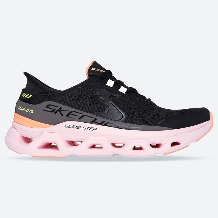 Women's Wide Fit Skechers 150510 Slip-ins Glide Step Altus Trainers in Black/Multi - Image 1