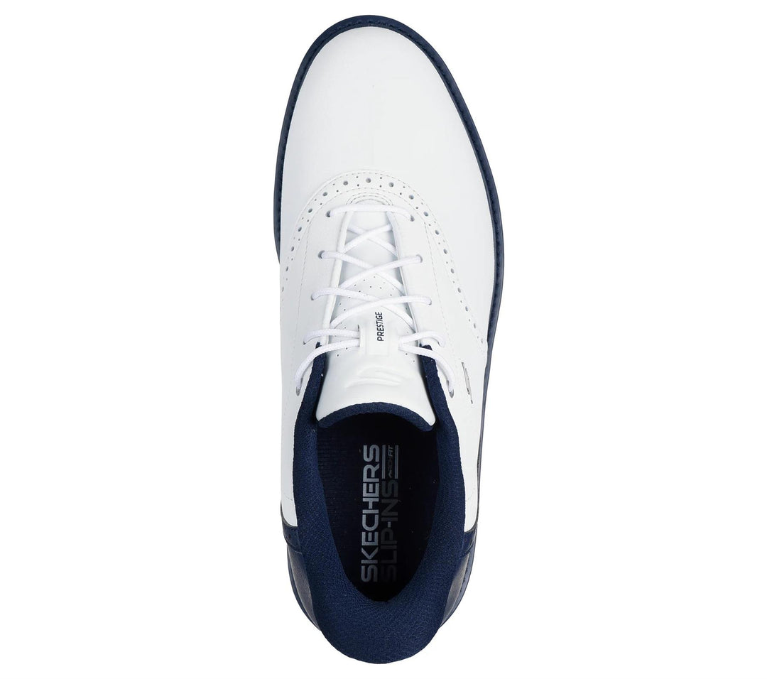 Men's Wide Fit Skechers Slip-ins 214125 Prestige Go Golf Waterproof Trainers in Black - Image 10