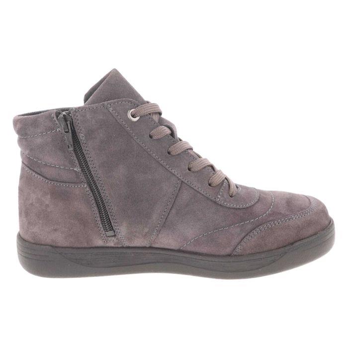 Women's Wide DB Fit Amber Ankle Zip Boots in Black Leather - Image 1