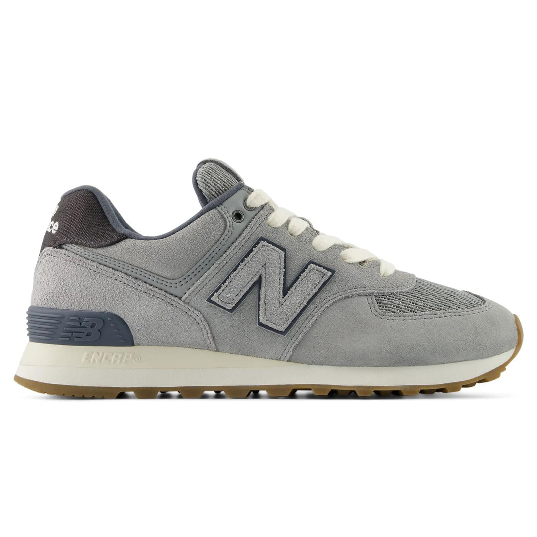 Men's Wide Fit New Balance U5746VZ Grey Shoes Trainers in Grey - Image 1