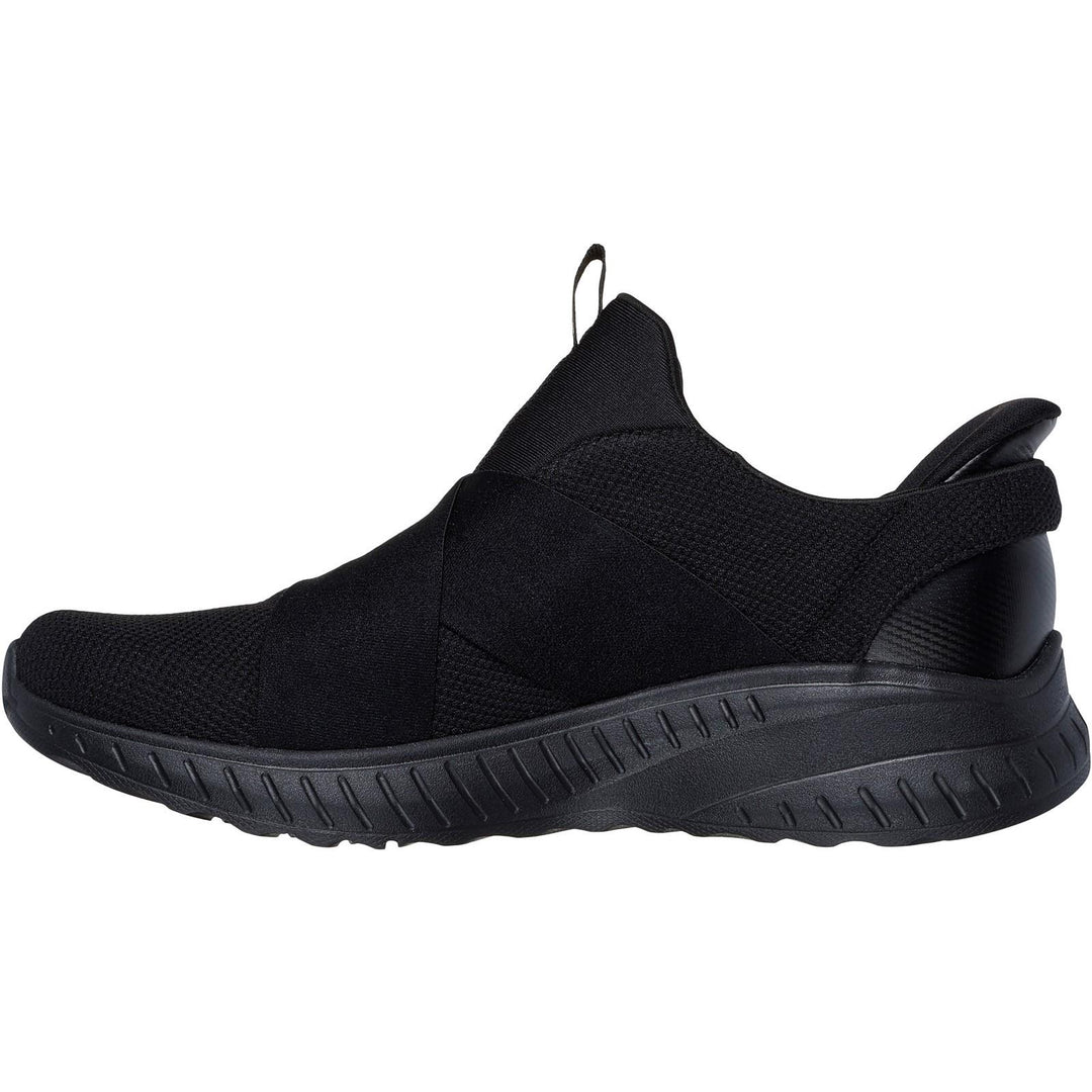 Women's Wide Fit Skechers 117505 Slip-ins Bobs Sport Squad Chaos Trainers