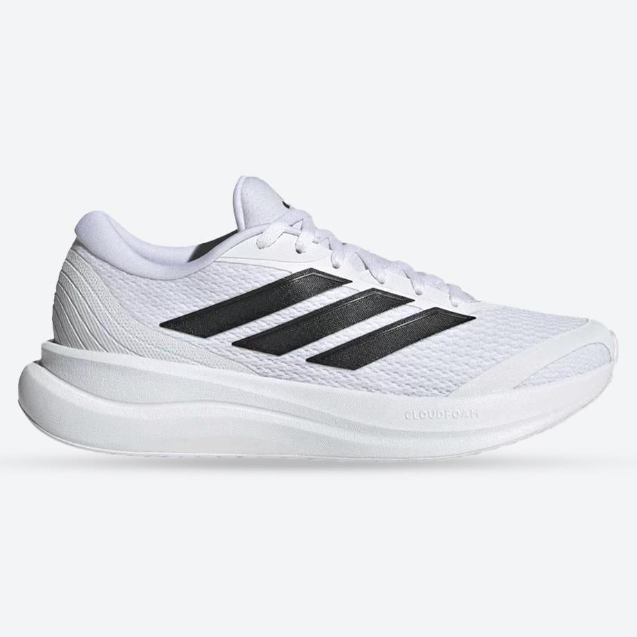 Men's Wide Fit Adidas Runfalcon 6 IH1814 Walking/Running Trainers in White/Black - Image 1
