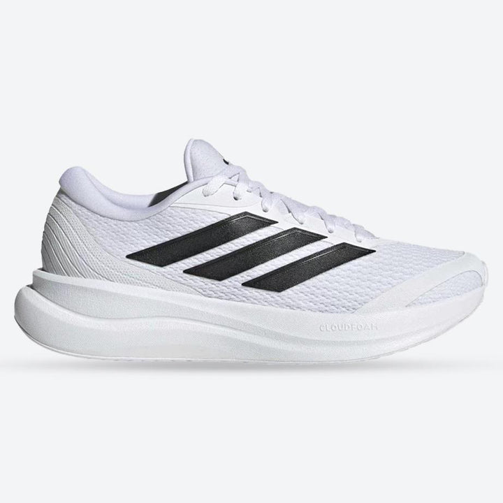 Men's Wide Fit Adidas Runfalcon 6 IH1814 Walking/Running Trainers in White/Black - Image 1