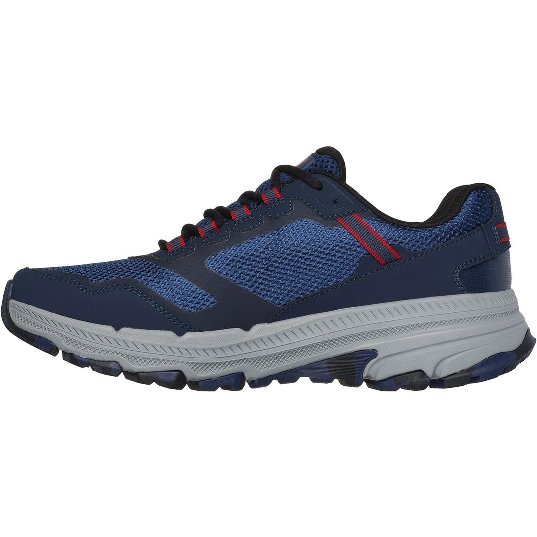 Men's Wide Fit Skechers 220754 Go Run Trail Altitude 2.0 Trainers in Olive/Black - Image 9