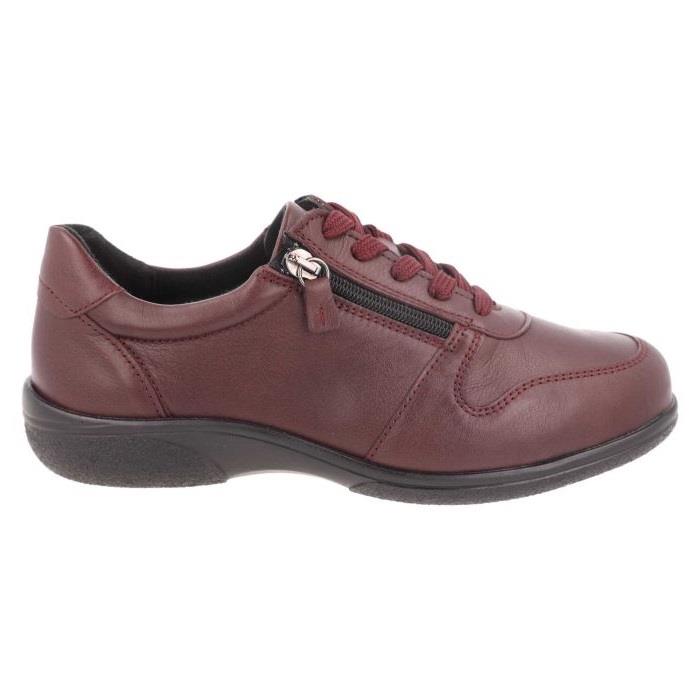 Women's Wide Fit DB Mollie Shoes in Black Leather - Image 12