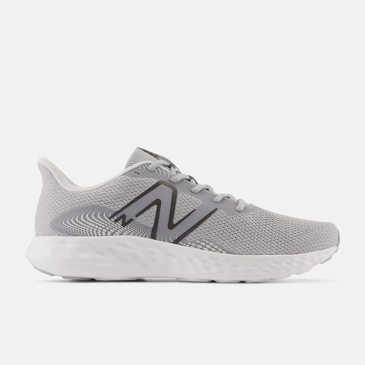 New Balance Mujer Wide Fit M411LG3 Running Trainers - Gris/Blanco