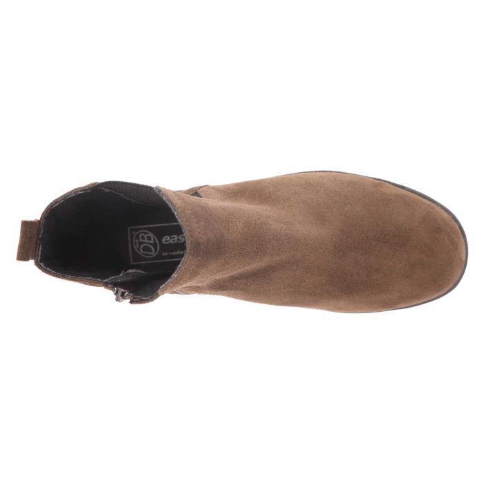 Women's Wide Fit DB Caitlin Boots in Brown Suede - Image 1