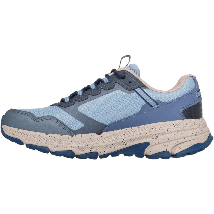 Women's Wide Fit Skechers 129525 Go Run Trail Altitude 2.0 Ravine Trainers in Slate - Image 1