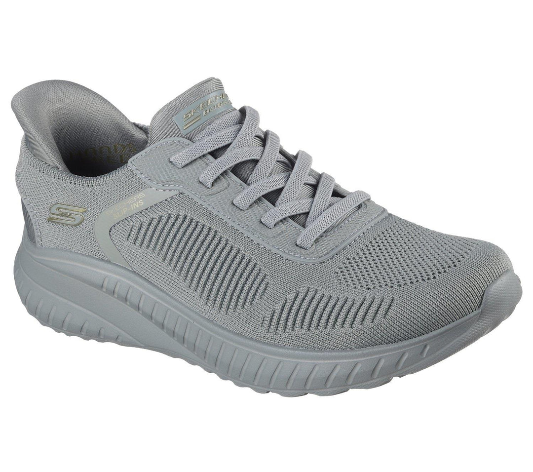 Women's Wide Fit Skechers 117497W Slip-ins Sport Squad Chaos Trainers
