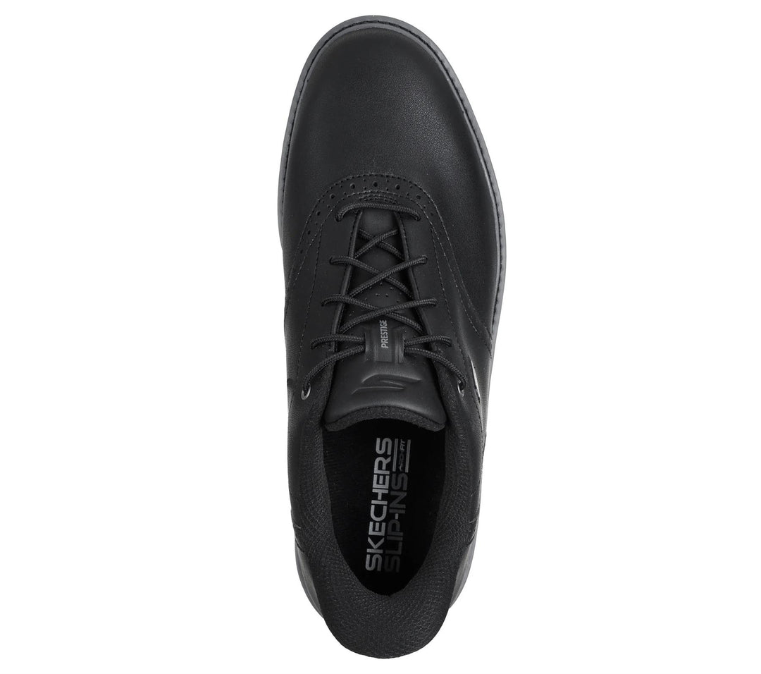 Men's Wide Fit Skechers Slip-ins 214125 Prestige Go Golf Waterproof Trainers in Black - Image 5