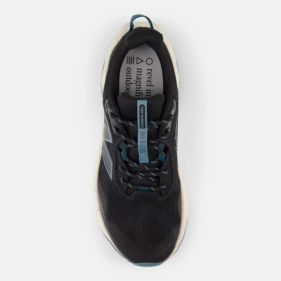 Women's Wide Fit New Balance MNTR9D5 Dynasoft Nitrel V6 Trail Walking/Running Trainers in Black/Salt Water - Image 5