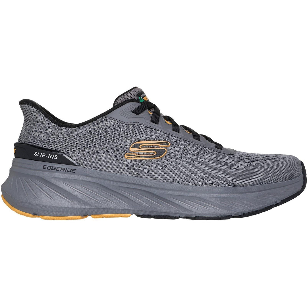 Men's Relaxed Fit Skechers 232846 Slip-ins Sport Edgeride Erlson Trainers in Navy/Orange - Image 7