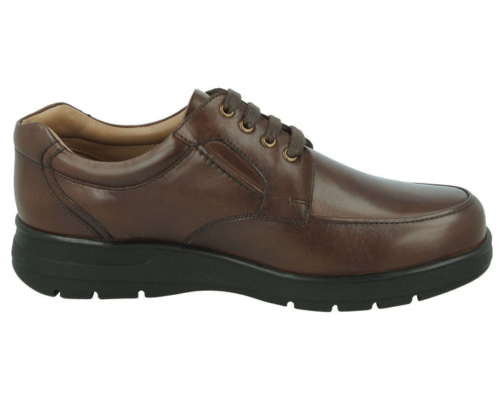 Zapatos DB Congo de ajuste ancho para hombre in Cuero Liso Negro - Image 1