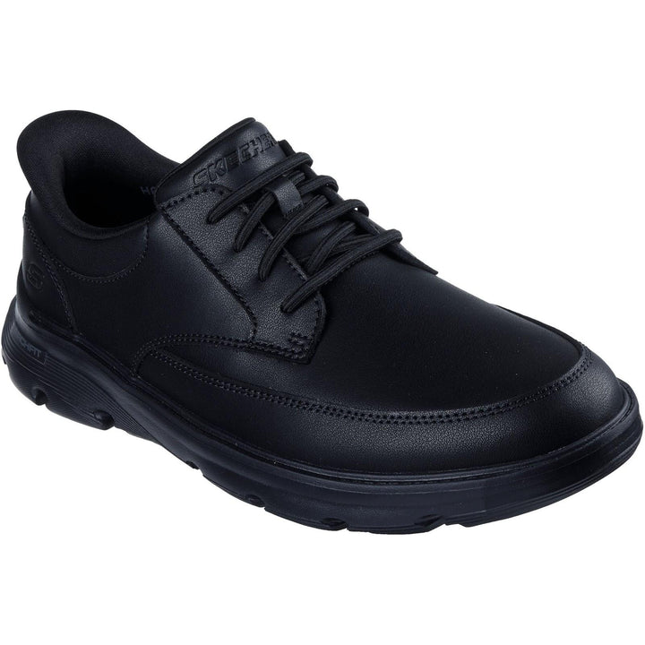 Men's Relaxed Fit Skechers 205517 Slip-ins Arch Fit Garza Rowan Trainers in Black - Image 1
