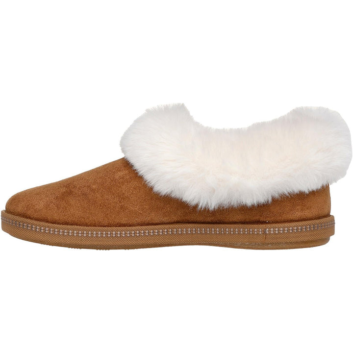 Women's Wide Fit Skechers 169012 Cozy Campfire Winter Nights Slippers in Black - Image 1