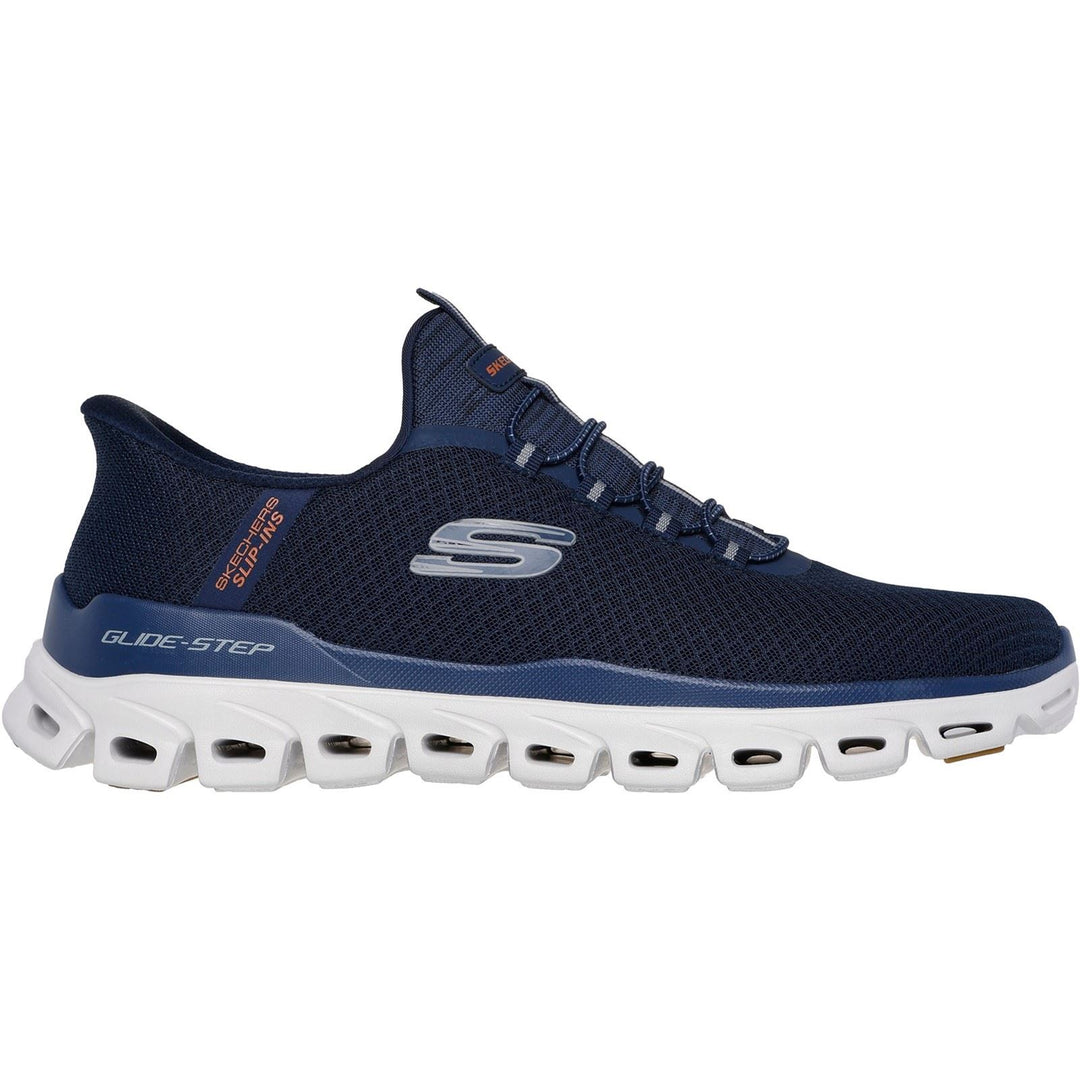 Men's Wide Fit Skechers 233010 Slip-ins Glide Step Noxus Trainers