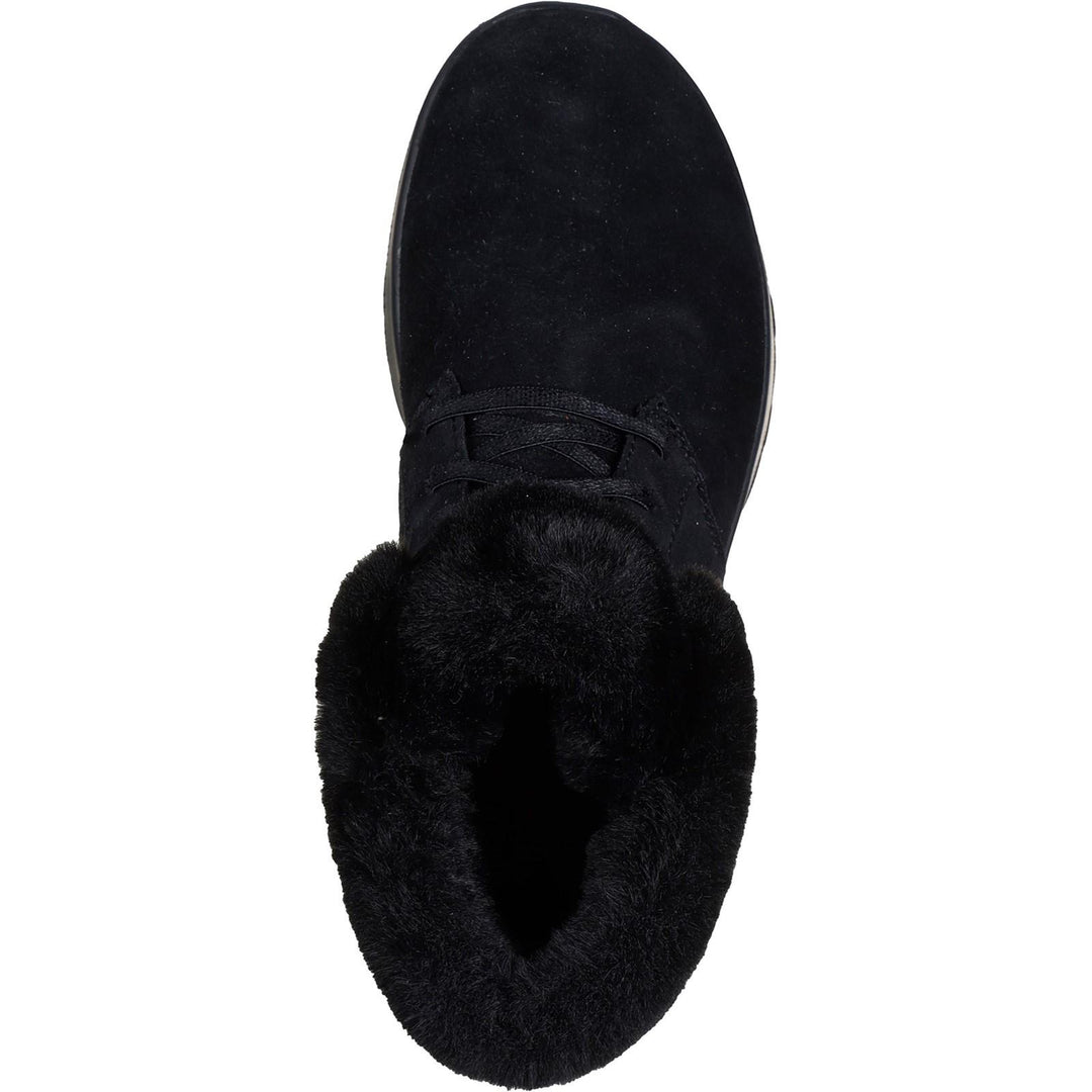 Women's Wide Fit Skechers 144334 On The Go Joy Boots in Black - Image 5