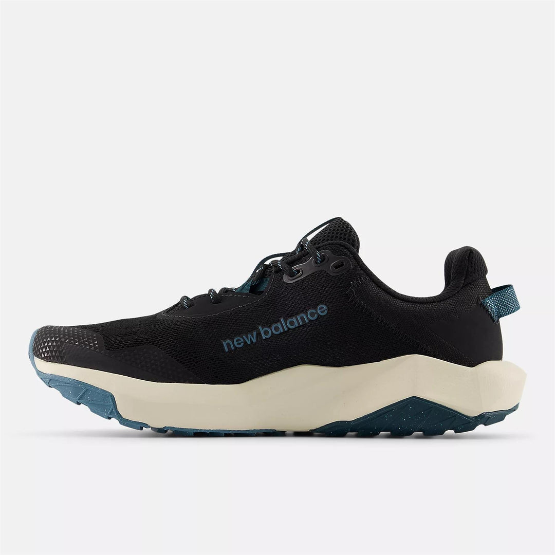 Women's Wide Fit New Balance MNTR9D5 Dynasoft Nitrel V6 Trail Walking/Running Trainers in Black/Salt Water - Image 4