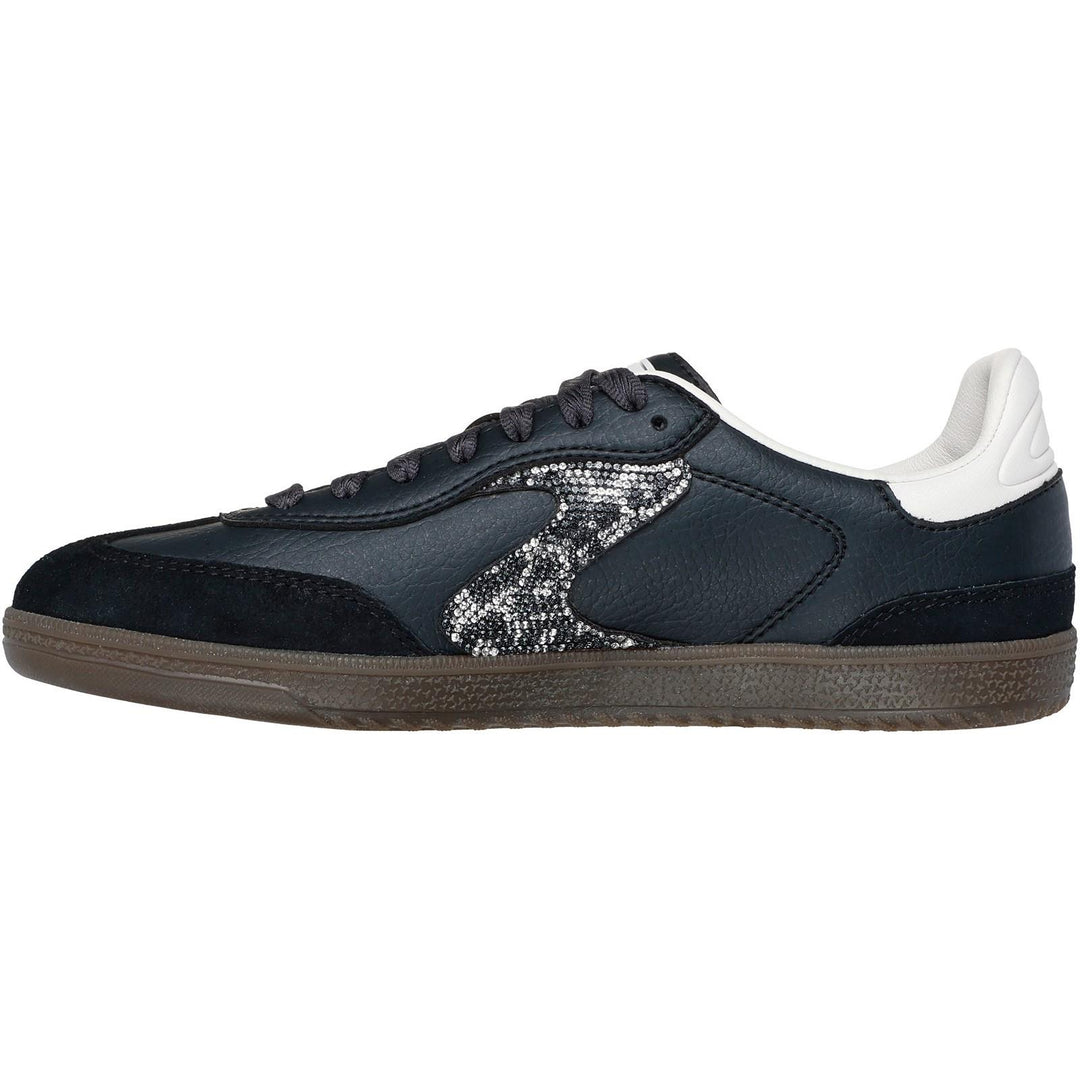 Women's Wide Fit Skechers 185239 Hotshot Shimmering Spots Trainers