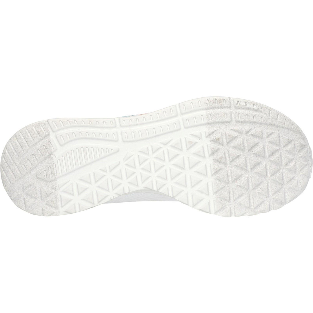 Women's Wide Fit Skechers 177977 Uno Lite Heart Of Hearts Trainers in Black/Multi - Image 10