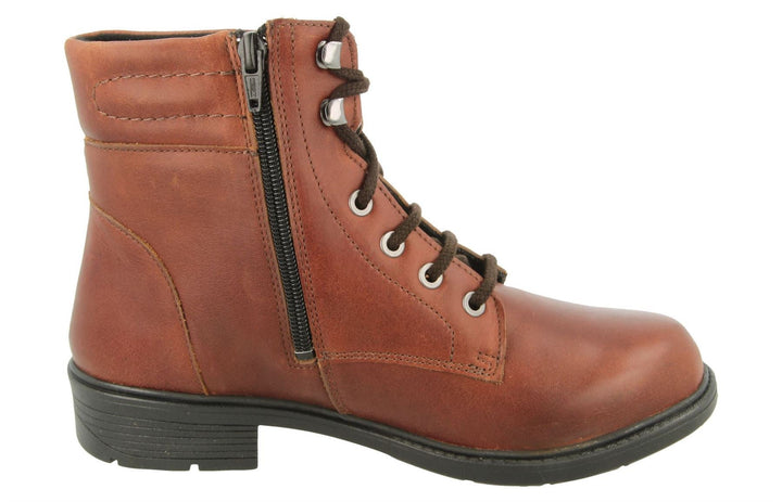 Botas DB Reef de corte ancho para mujer in Castaño - Image 1