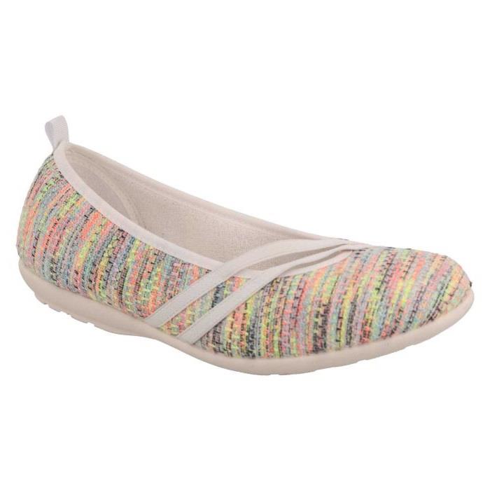 Women's Wide Fit DB Foxtail Canvas in Black Canvas - Image 1