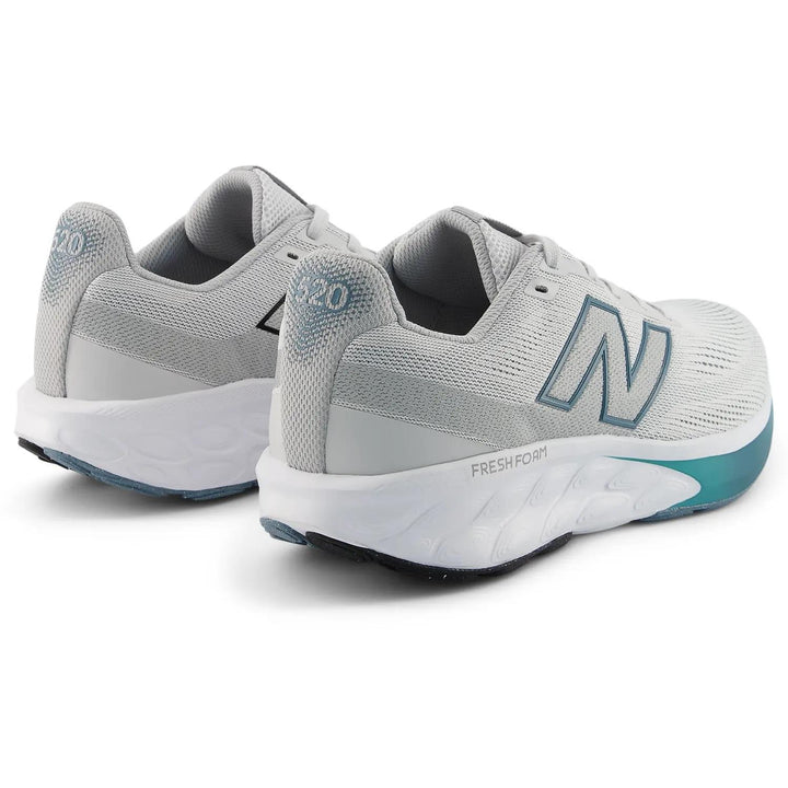 Men's Wide Fit New Balance M5206IE Walking/Running Trainers - Fresh Foam in Light Grey/Teal - Image 1