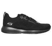 Skechers 32504 Extra Wide Bobs Tough Talk Trainers black-1