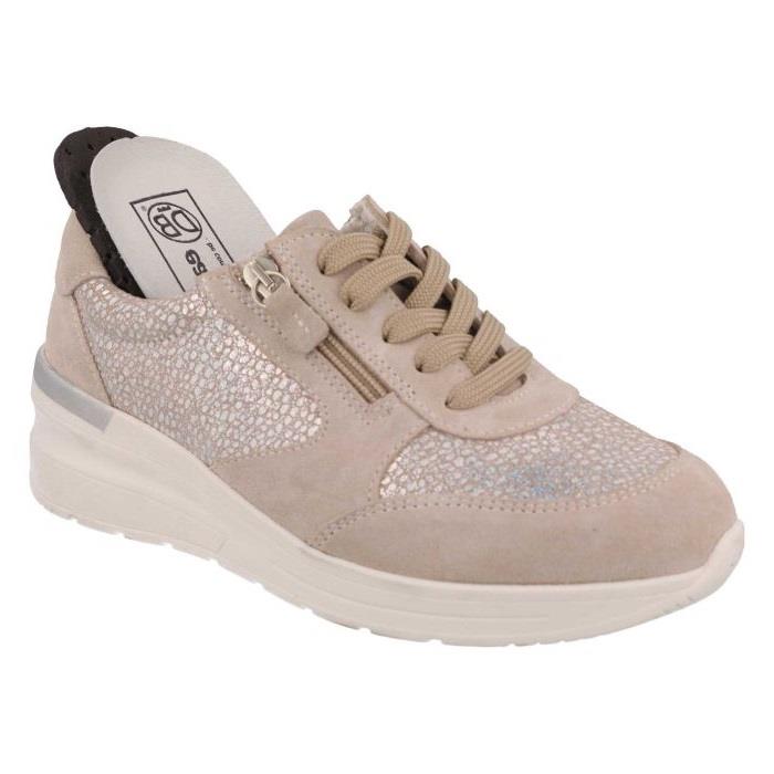 Women's Wide Fit DB Bilberry Trainers in Navy Suede - Image 12