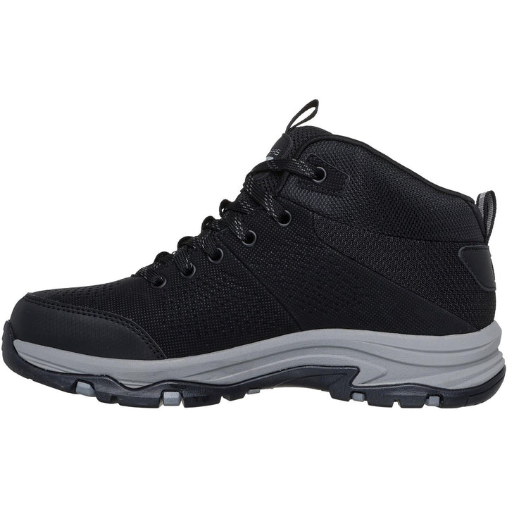 Women's Relaxed Fit Skechers 180005 Waterproof Trego Trail Destination Boots - Black/Charcoal in Black/Charcoal - Image 1
