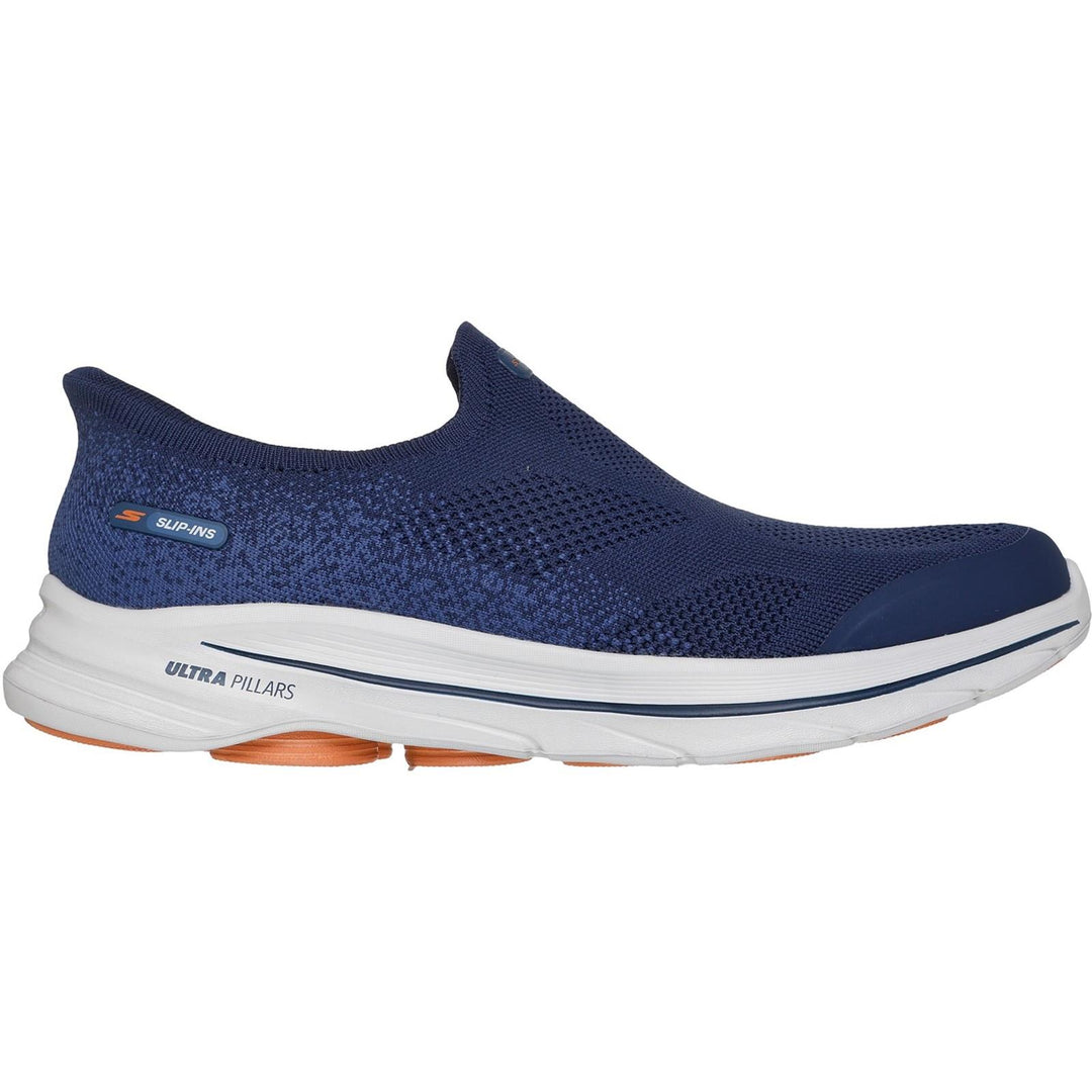 Men's Wide Fit Skechers 216784 Slip-ins Go Walk 8 Pelayo Trainers in Black - Image 6