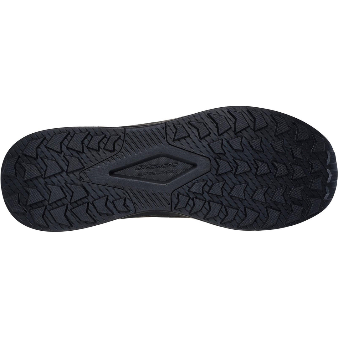 Men's Wide Fit Skechers 200256EC Work Speed Flex Trekker Boots in Black/Red - Image 6