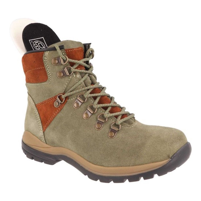 Botas de senderismo DB Nebraska 2 de corte ancho para mujer in Ante Azul Marino - Image 1