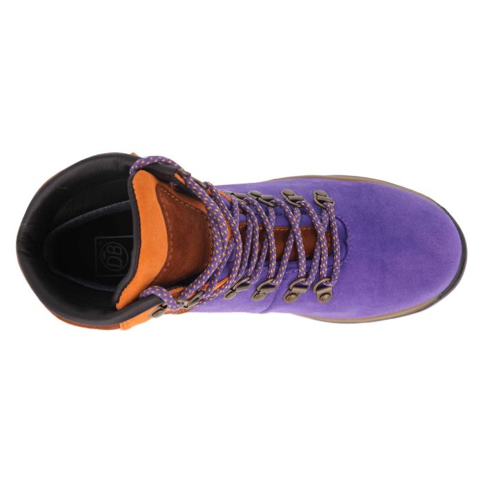 Botas de senderismo DB Nebraska 2 de corte ancho para mujer in Ante Azul Marino - Image 21