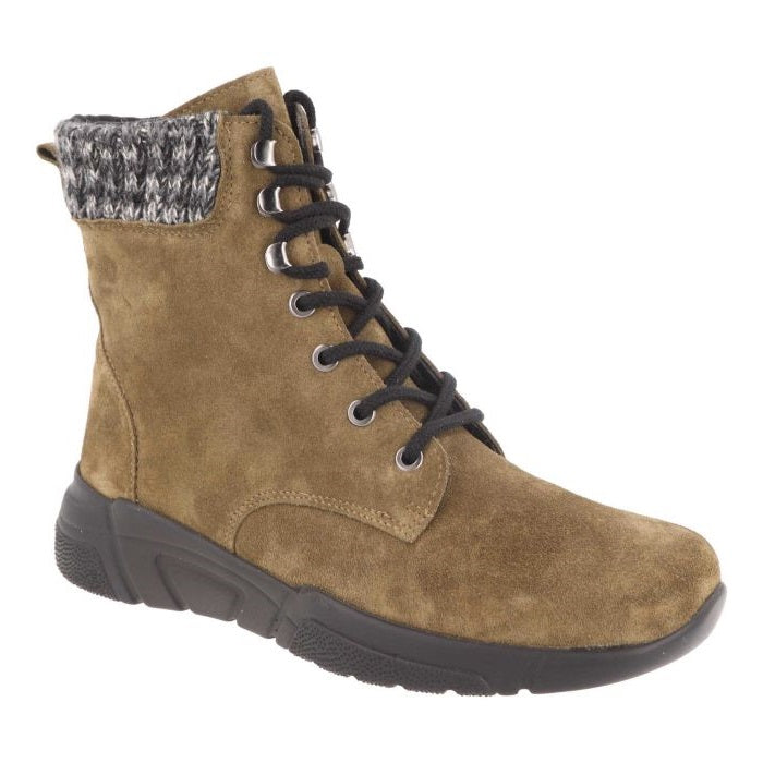Botas DB Acre de corte ancho para mujer in Ante negro - Image 19