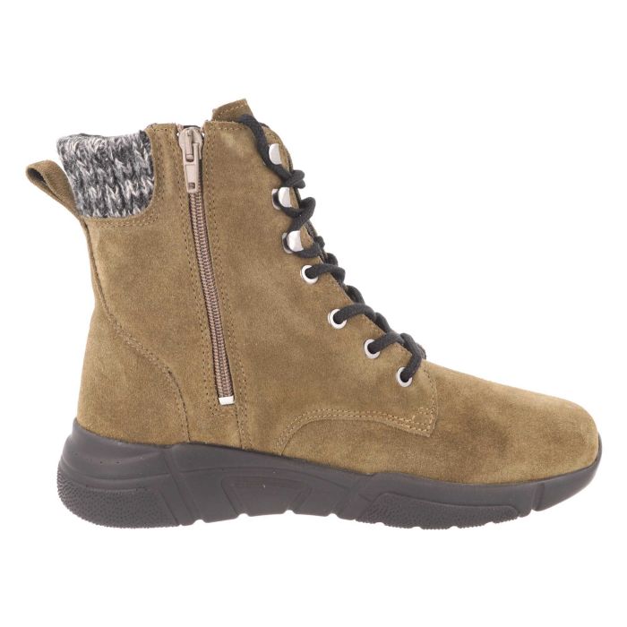 Botas DB Acre de corte ancho para mujer in Ante negro - Image 18