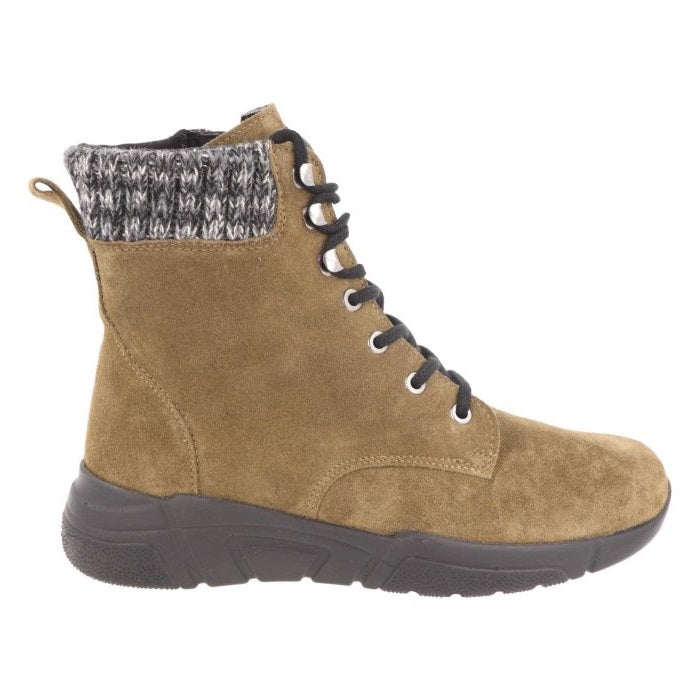 Botas DB Acre de corte ancho para mujer in Ante negro - Image 17