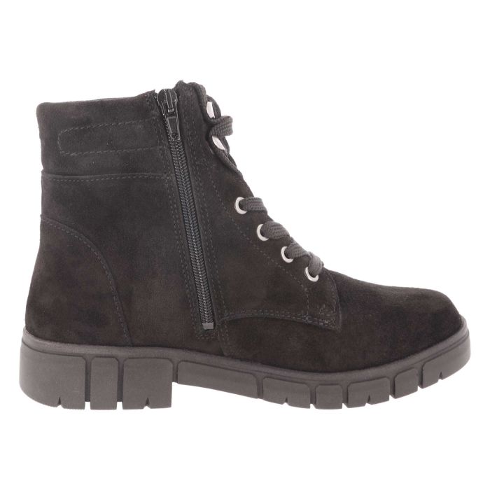 Botas resistentes al agua DB Chirk de corte ancho para mujer in Ante Gris - Image 15