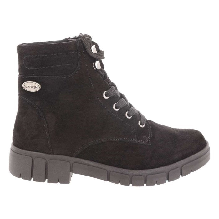 Botas resistentes al agua DB Chirk de corte ancho para mujer in Ante Gris - Image 14