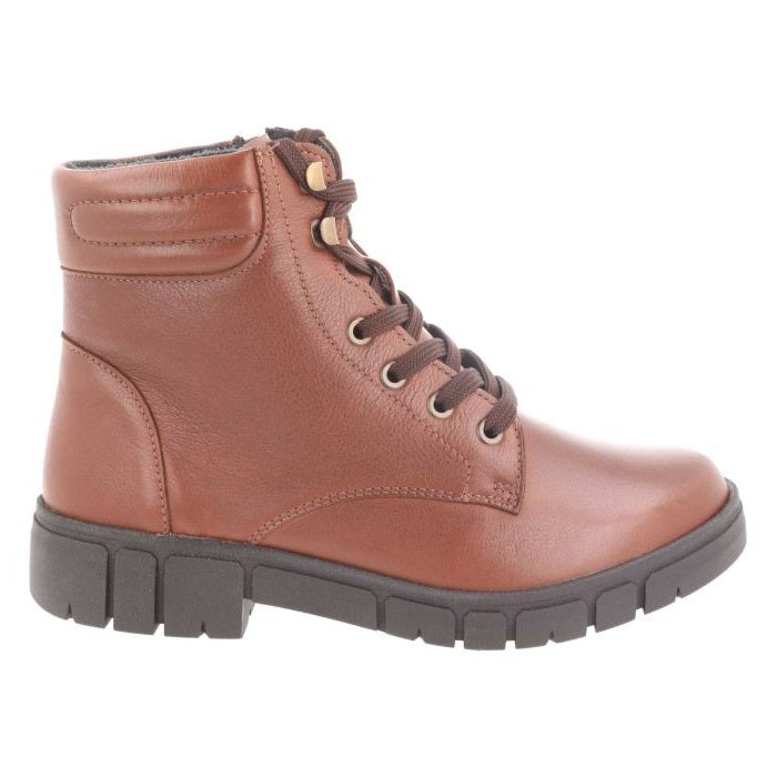 Botas resistentes al agua DB Pershore de corte ancho para mujer in Cuero negro - Image 1