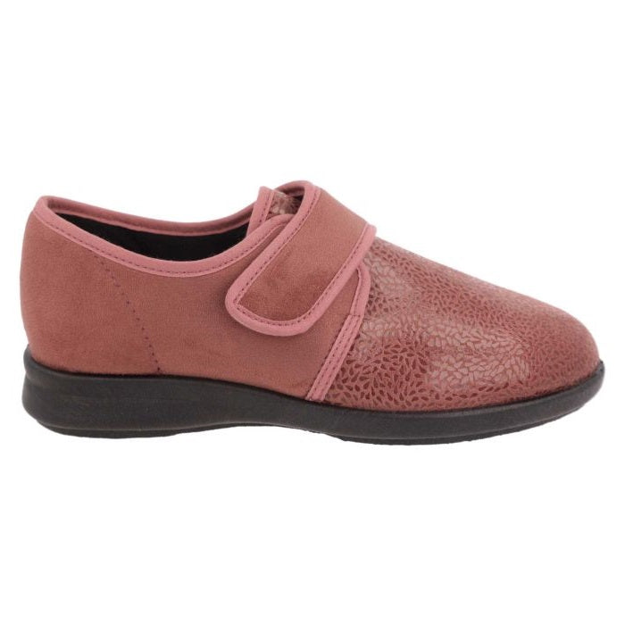 Zapatos/Pantuflas DB Vanilla de horma ancha para mujer in Tejido elástico negro - Image 1