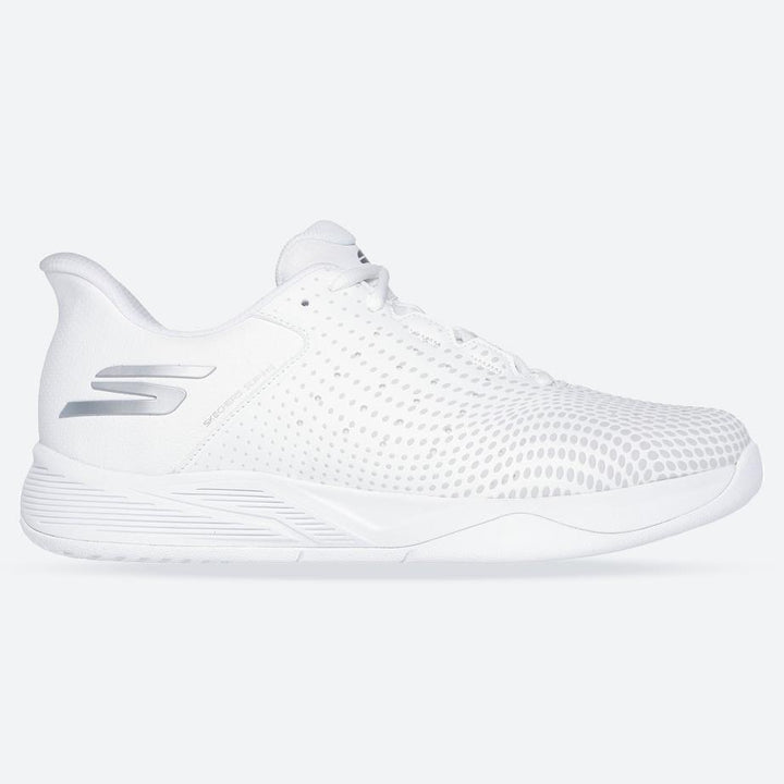 Men's Relaxed Fit Skechers Slip-Ins 172101 Viper Court Reload Trainers in White - Image 1