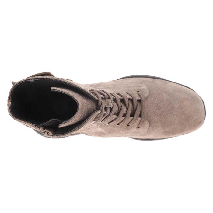 Women's Wide Fit DB Maisie Ankle Boots in Taupe Suede - Image 1