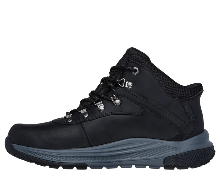 Men's Wide Fit Skechers Slip-ins 205285 Fit Meroe Pikeman Waterproof Trainers in Black - Image 1