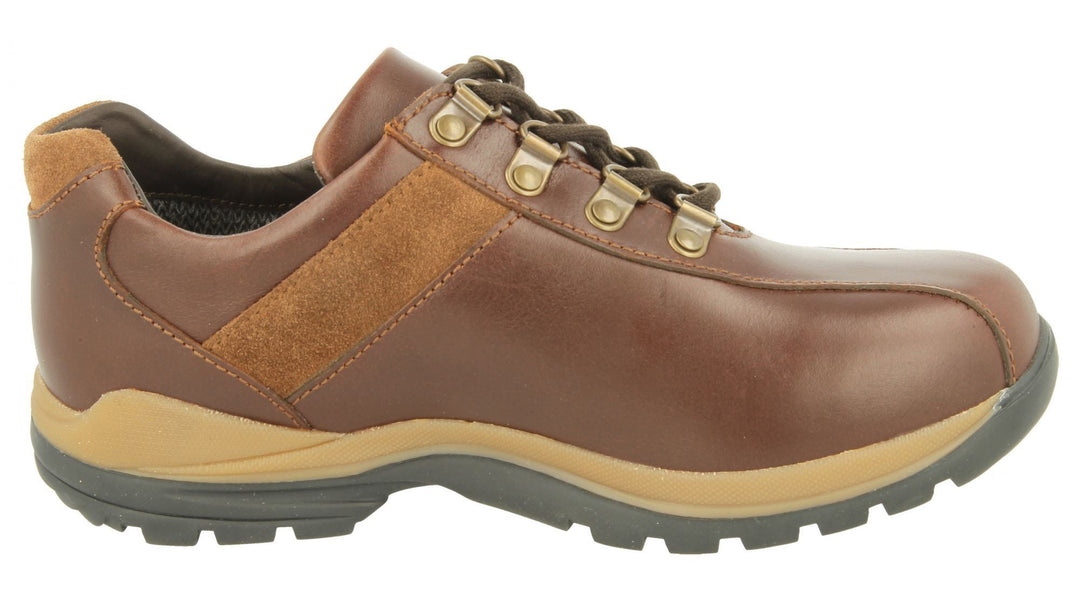 Zapatillas de senderismo para hombre DB Wyoming de ajuste ancho in Ante negro - Image 19