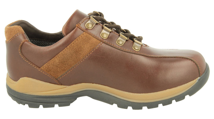 Zapatillas de senderismo para hombre DB Wyoming de ajuste ancho in Ante negro - Image 1