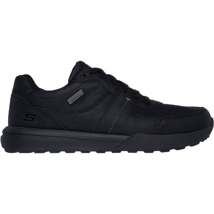 Men's Wide Fit Skechers 205236 Waterproof Netson Trainers in Brown - Image 1