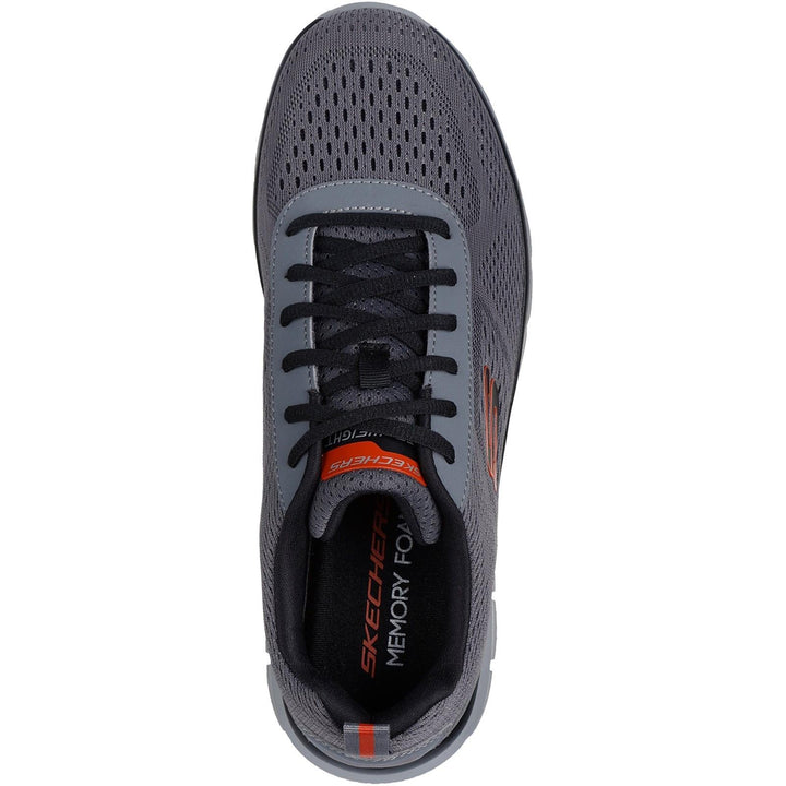 Men's Wide Fit Skechers Track 232758 Leshur Trainers in Blue - Image 1